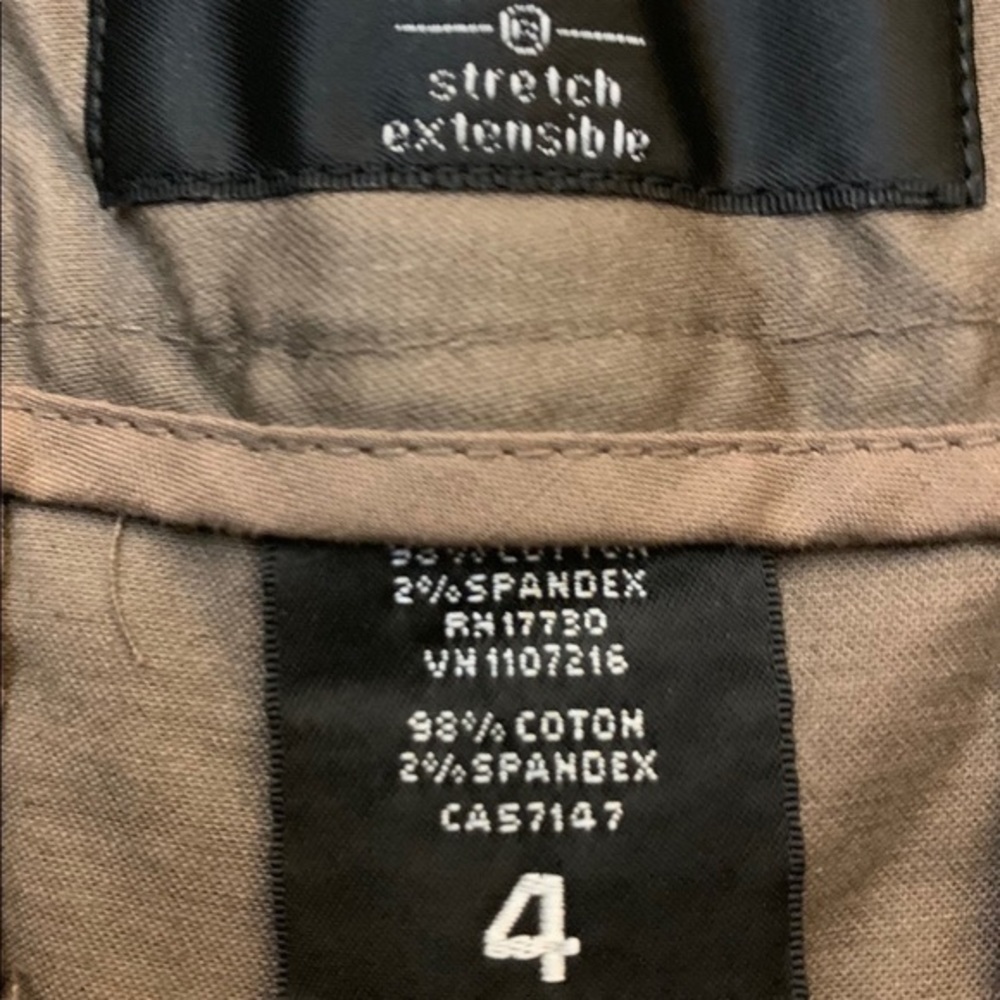 Massimo Khaki Shorts Size 4 - Picture 3 of 5